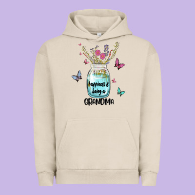 Grandma Preview Costom Name Urban Hoodie Designed By Maliassmallbusiness