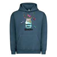 Pigment Midnight Navy grandma preview costom name Urban Hoodie - MaliasSmallBusiness