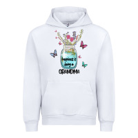 White grandma preview costom name Urban Hoodie - MaliasSmallBusiness