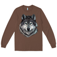 Chestnut Wolf Long Sleeve Tee - RanaPortraitStore