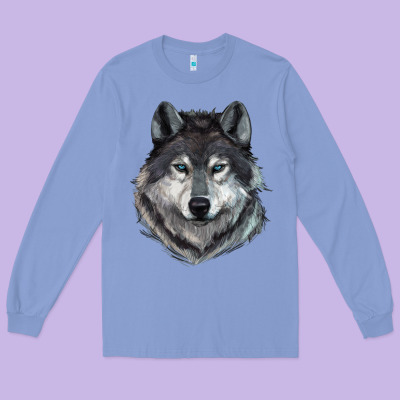 Long Sleeve Tee Wolf