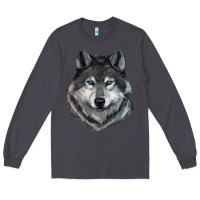 Smoke Wolf Long Sleeve Tee - RanaPortraitStore