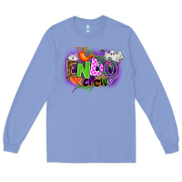 Colony Blue endo crew Long Sleeve Tee - AdoDesignShop