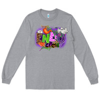 Heather Grey endo crew Long Sleeve Tee - AdoDesignShop