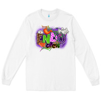 White endo crew Long Sleeve Tee - AdoDesignShop