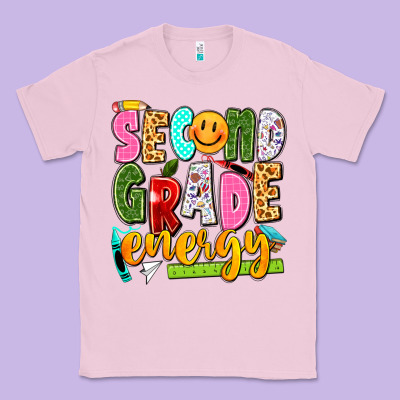 Second Grade Energy Classic Tee Designed By Texasbilliewilder