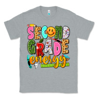 Heather Grey second grade energy Classic Tee - texasbilliewilder