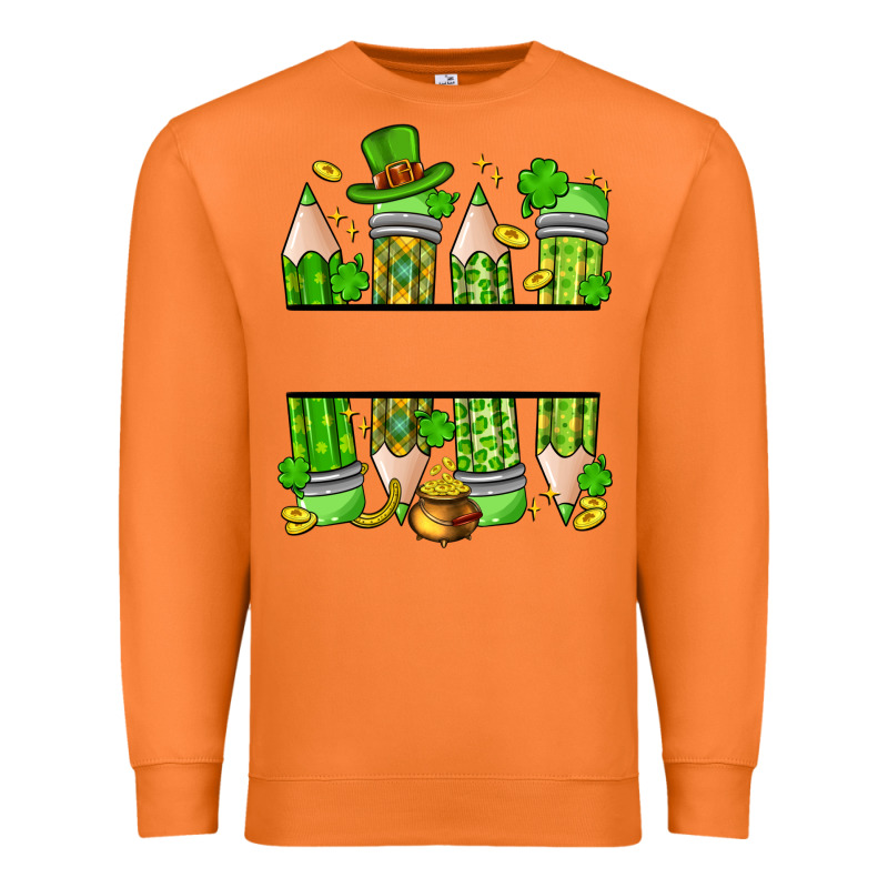 Personalized St. Patrick's Day Pencils Premium Sweatshirt by Artiststas | Teevron