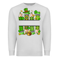 Dove Grey personalized st. patrick's day pencils Premium Sweatshirt - Artiststas