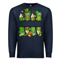 Navy personalized st. patrick's day pencils Premium Sweatshirt - Artiststas