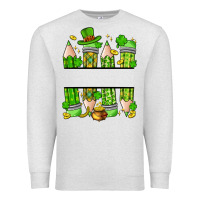Oatmeal Heather personalized st. patrick's day pencils Premium Sweatshirt - Artiststas