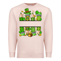 Pale Pink personalized st. patrick's day pencils Premium Sweatshirt - Artiststas