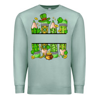 Seafoam personalized st. patrick's day pencils Premium Sweatshirt - Artiststas