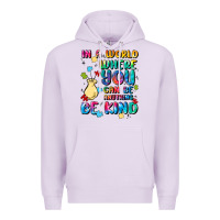 Lilac in a world where you can be anything Premium Hoodie - MaliasSmallBusiness