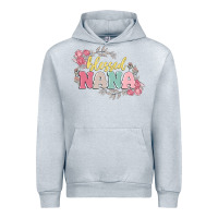 Heather Grey blessed nana Urban Hoodie - MaliasSmallBusiness