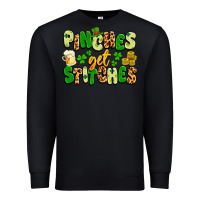 Black pinches get stitches Premium Sweatshirt - Artiststas