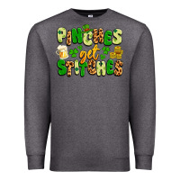 Charcoal Heather pinches get stitches Premium Sweatshirt - Artiststas