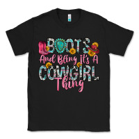 Black boots and bling it s a cowgirl thing Classic Tee - Zillion Design Studio