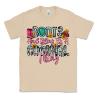 Boots And Bling It S A Cowgirl Thing Classic Tee | Teevron