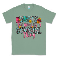 Sage boots and bling it s a cowgirl thing Classic Tee - Zillion Design Studio