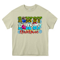 Mossy Rowdy Howdy Christmas Heavy Core Tee - CowhideDigitalArt