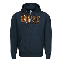 Navy love of the wildcats Zipper Hoodie - RanaPortraitStore