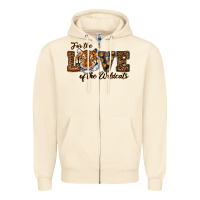Sandshell love of the wildcats Zipper Hoodie - RanaPortraitStore