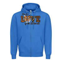 True Royal love of the wildcats Zipper Hoodie - RanaPortraitStore