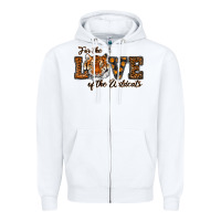 White love of the wildcats Zipper Hoodie - RanaPortraitStore
