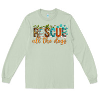 Matcha rescue all the dogs Long Sleeve Tee - texasbilliewilder