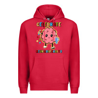 Cardinal celebrate neurodiversity Premium Hoodie - MaliasSmallBusiness