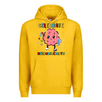 Lemon celebrate neurodiversity Premium Hoodie - MaliasSmallBusiness