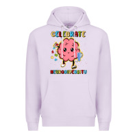 Lilac celebrate neurodiversity Premium Hoodie - MaliasSmallBusiness