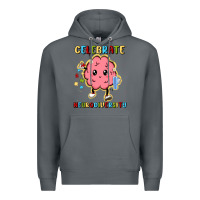 Rock celebrate neurodiversity Premium Hoodie - MaliasSmallBusiness