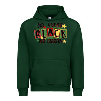 Forest Green no sugar black no cream Urban Hoodie - MaliasSmallBusiness