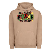 Pigment Burro no sugar black no cream Urban Hoodie - MaliasSmallBusiness