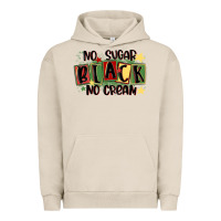 Pigment French Oak no sugar black no cream Urban Hoodie - MaliasSmallBusiness