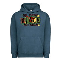 Pigment Midnight Navy no sugar black no cream Urban Hoodie - MaliasSmallBusiness