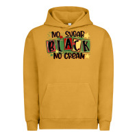 Pigment Peanut Butter no sugar black no cream Urban Hoodie - MaliasSmallBusiness