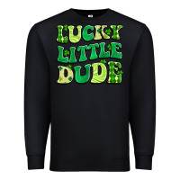 Black lucky little dude Premium Sweatshirt - Artiststas