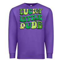 Purple lucky little dude Premium Sweatshirt - Artiststas