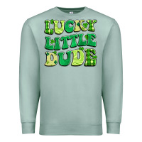 Seafoam lucky little dude Premium Sweatshirt - Artiststas