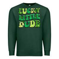 Sports Green lucky little dude Premium Sweatshirt - Artiststas