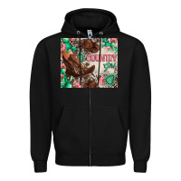 Black country girl Zipper Hoodie - Zillion Design Studio