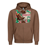 Chestnut country girl Zipper Hoodie - Zillion Design Studio