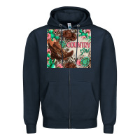 Navy country girl Zipper Hoodie - Zillion Design Studio