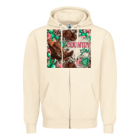 Sandshell country girl Zipper Hoodie - Zillion Design Studio