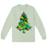 Matcha sequin's christmas tree Long Sleeve Tee - Zillion Design Studio