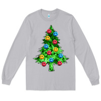 Moon Dust sequin's christmas tree Long Sleeve Tee - Zillion Design Studio