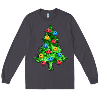 Smoke sequin's christmas tree Long Sleeve Tee - Zillion Design Studio